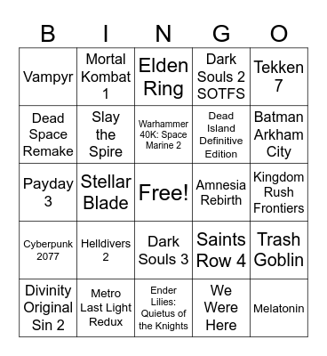 Clean Up Bingo Pt. 2 Bingo Card