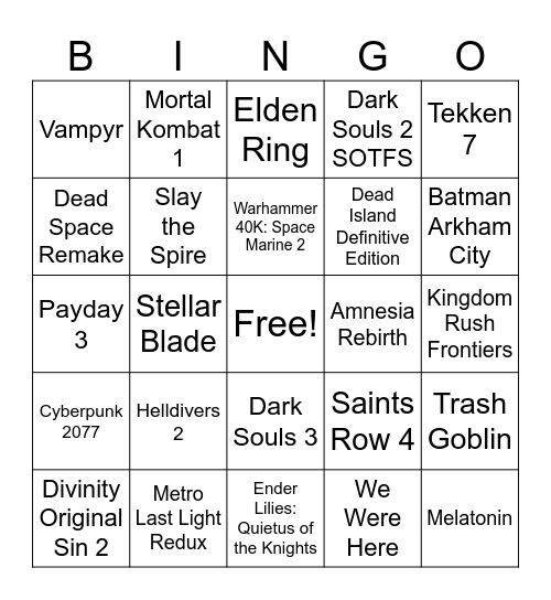 Clean Up Bingo Pt. 2 Bingo Card