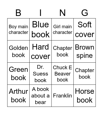 BINGO for Class 1 Bingo Card
