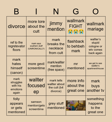 sticks & stones 2 bingo Card