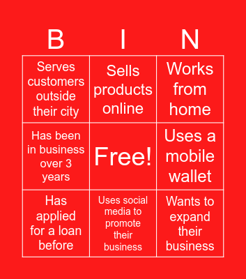 BMEI - M2 BINGO Card
