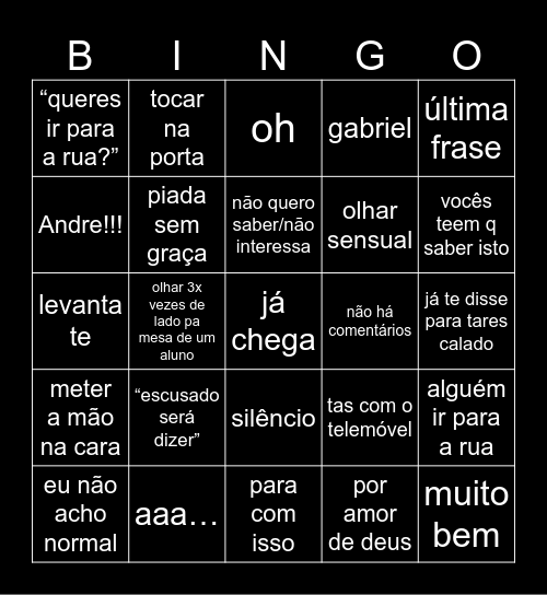 BINGO GEOGRAFIA Bingo Card