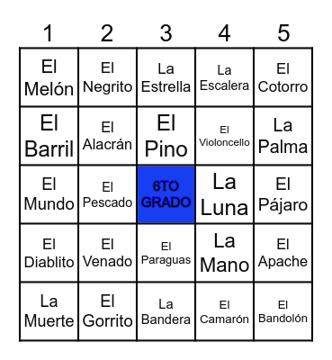 LOTERIA  GRADUACION 2026 Bingo Card