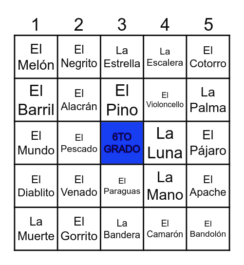 LOTERIA  GRADUACION 2026 Bingo Card