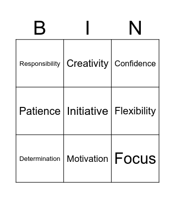 Find someone who: soft skills edition! Bingo Card