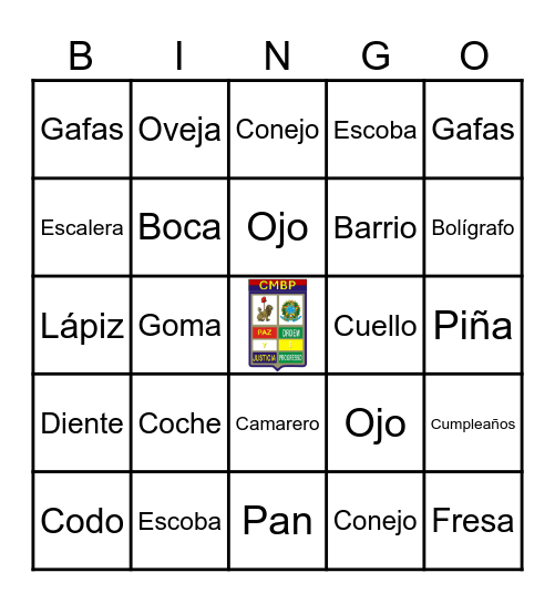 CMBP 2026 Bingo Card
