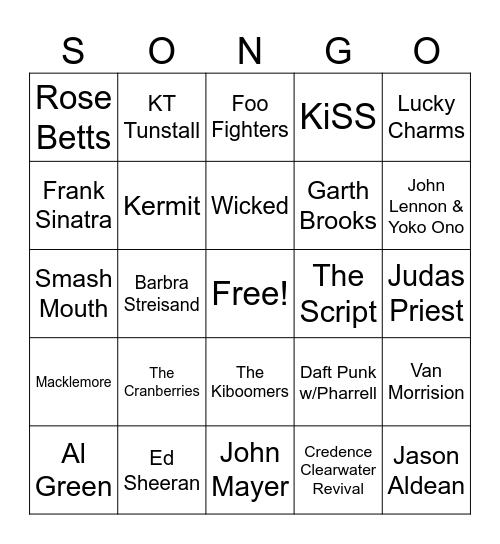 HAPPY ST. PATTY'S DAY Bingo Card