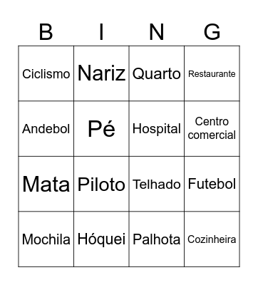 PLNM Bingo Card