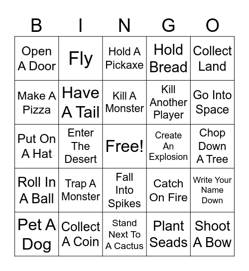 Ultimate Bingo Round 1 Bingo Card