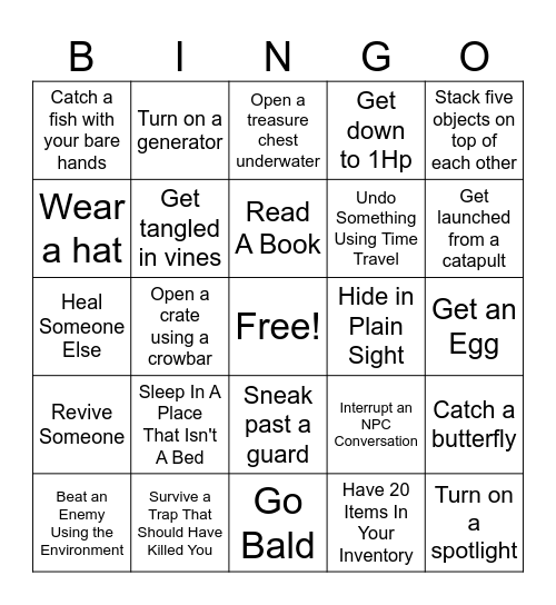 Ultimate Bingo Round 3 Bingo Card