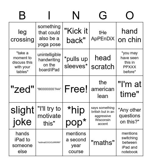 PP422 with Dr. Casey Kearney Bingo Card