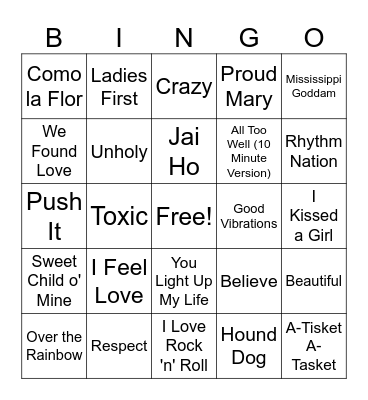Women's History and PRIDE Singo 2026 Bingo Card