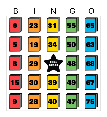 Book Bingo Card