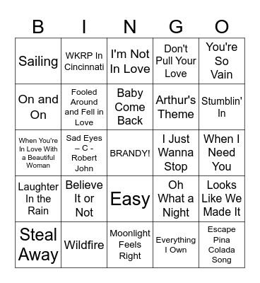 MOJO NIXON PRESENTS SINGO BINGO WITH THE TOADLIQUORS | ROUND 4 Bingo Card