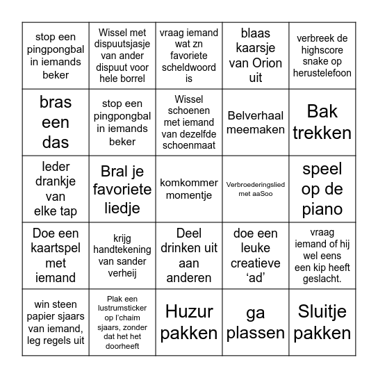 Vitalibingo Card