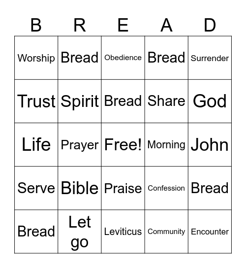 Card 2 Bingo Card