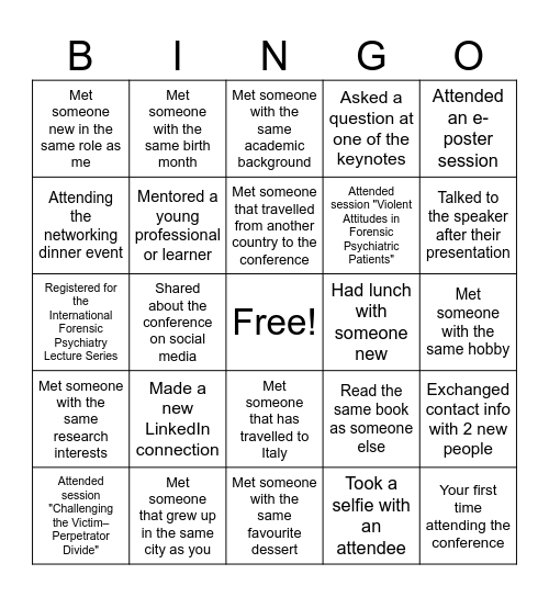 Bonds over Bingo Card