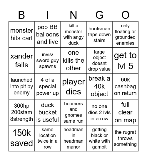 repo bingo Card