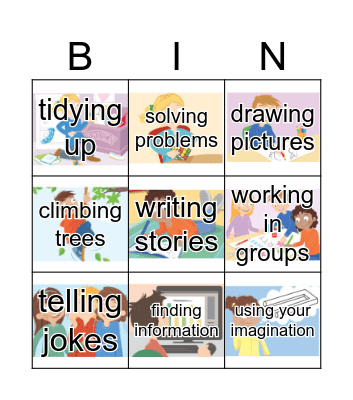 Are you good at....? Bingo Card