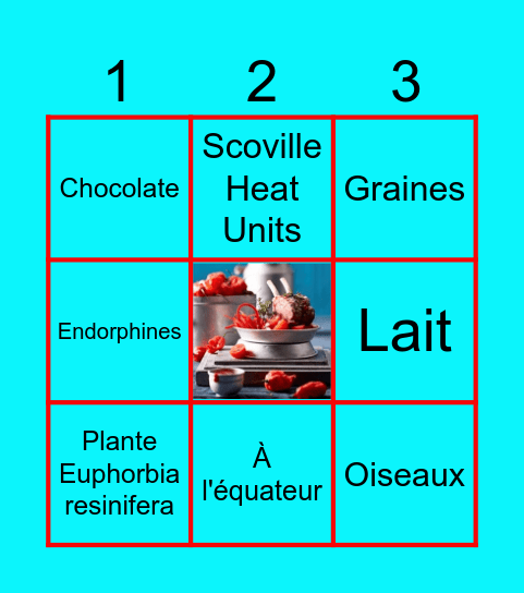 Chili Bingo Card