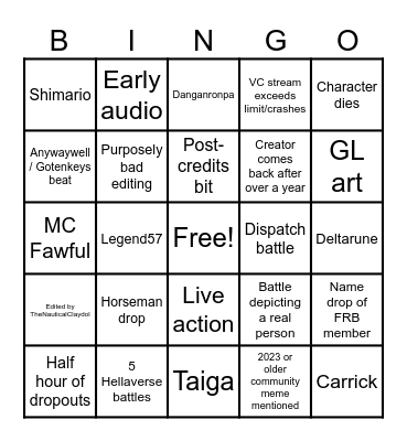 APRIL FOOLS DAY Bingo Card