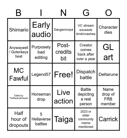 APRIL FOOLS DAY Bingo Card