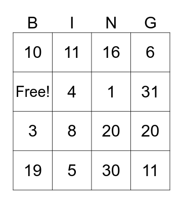 safety & health at work Bingo Card