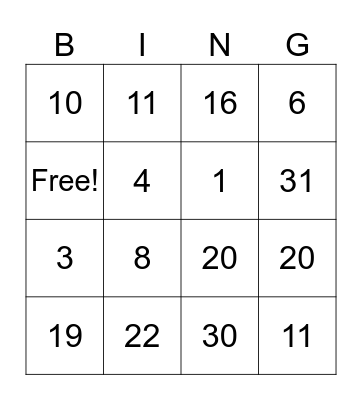 safety & health at work Bingo Card