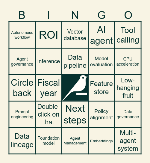 Tech All Hands Bingo Card