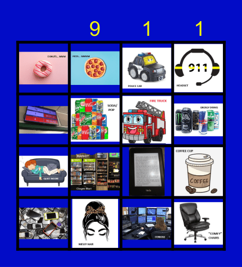 Dispatcher Bingo Card