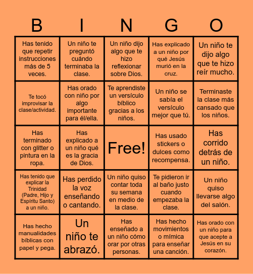 Fogata KC-Maestros Bingo Card