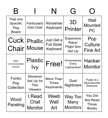 R/Battlestations Bingo Card