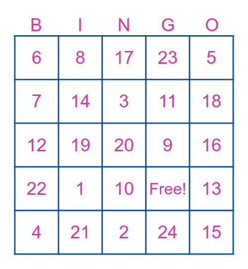 Lucky Bingo Bash 🍀💸 Bingo Card