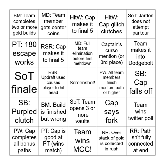 MCC SB Bingo Card