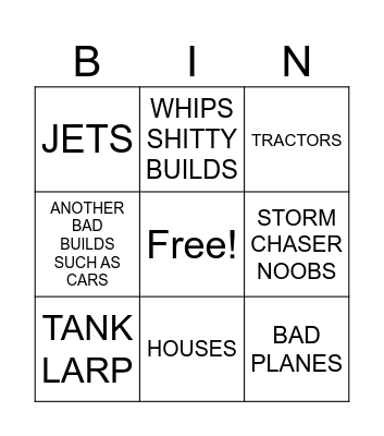 fp bingo Card