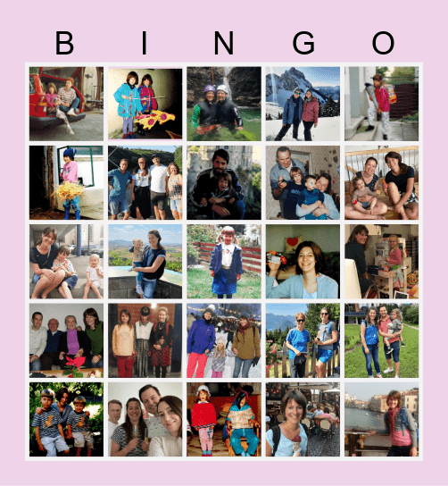 Katja wird 40 Bingo Card