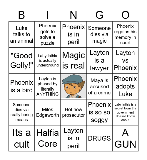THEY ISEKAI'D MY LAWYER!!!! Bingo Card