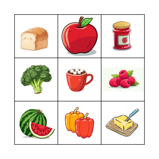 Bingó Bia! Bingo Card