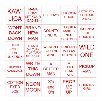 G4 MARCH 26 Bingo Card
