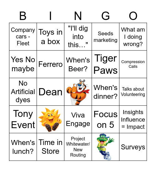 Den - KC - Minn Q1 2026 Bingo Card