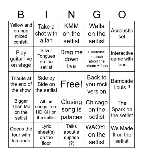 How Did We Get Here? Hamburg Bingo Card