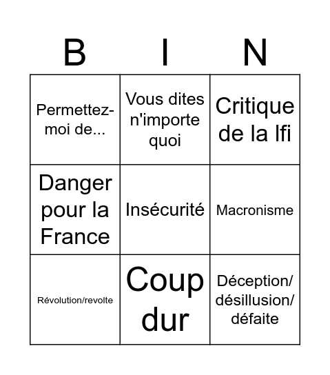 Municipales 2026 Bingo Card