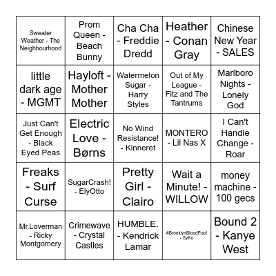 COVID TIMES: Card 1 Bingo Card