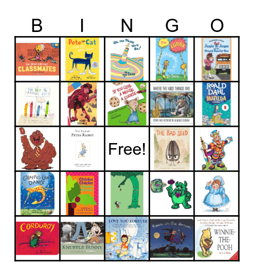 Sunnyside Elementary Bingo Card