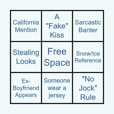 Rival Darling Bingo Card