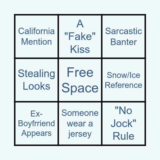 Rival Darling Bingo Card