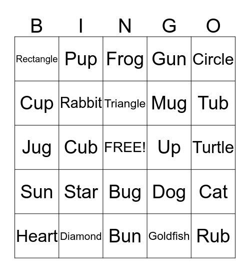 B2 Bingo Card