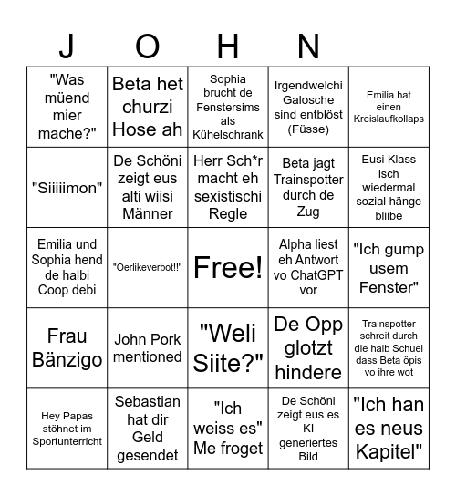 Bildungsbunker 23.3.26 Bingo Card