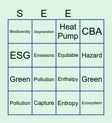 SEE BINGGOO Bingo Card