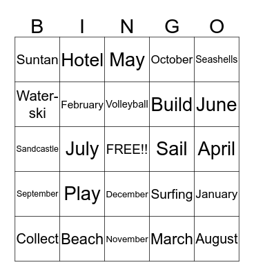 D3 Bingo! Bingo Card